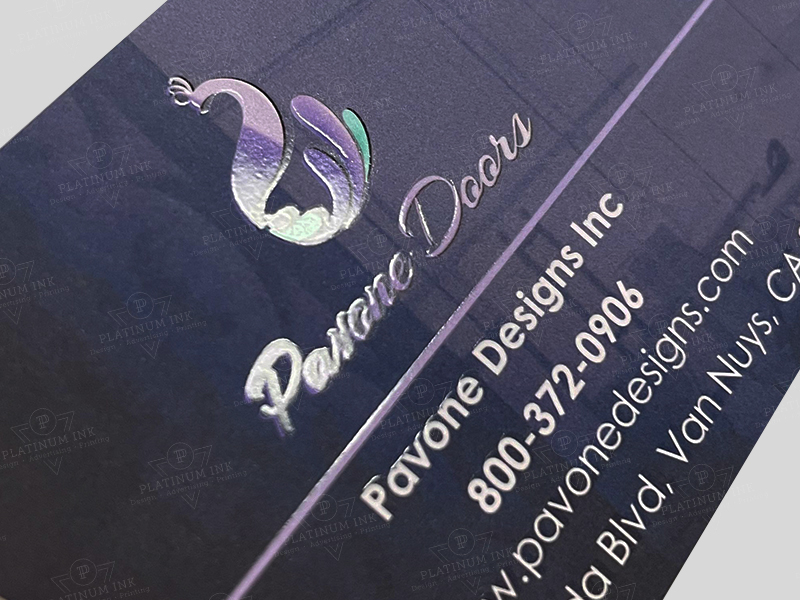 spot uv business cards