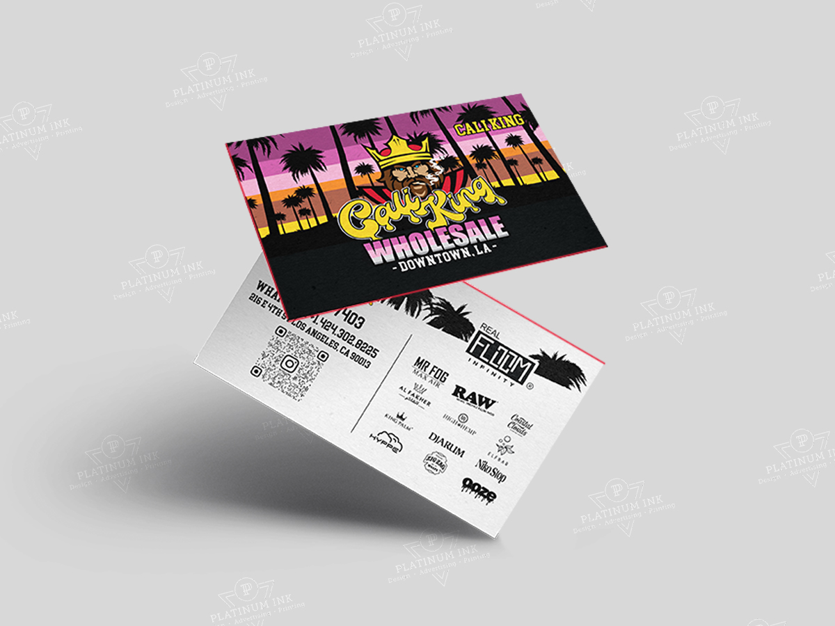 triple layer business cards online