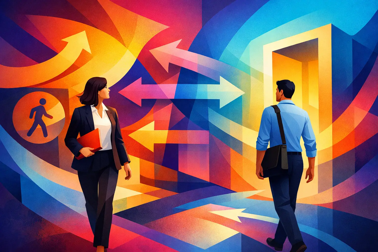 Office Wayfinding Signs and Graphics That Work